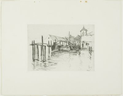 Darsena di Newport da John Henry Twachtman