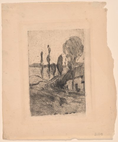 Paesaggio francese da John Henry Twachtman