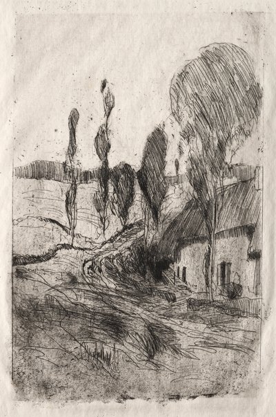Paesaggio francese, ca. 1884-89 da John Henry Twachtman