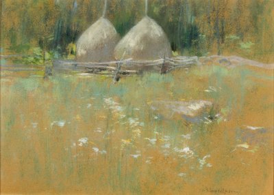 Covoni ai margini del bosco da John Henry Twachtman