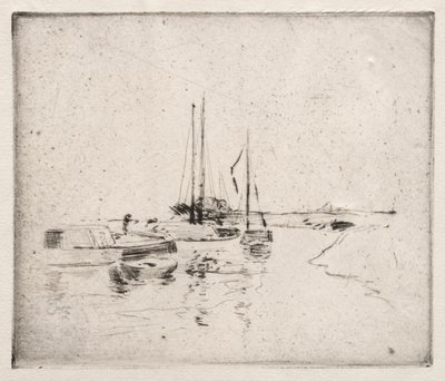 Vicino a Dordrecht da John Henry Twachtman