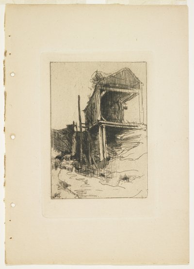 Il mulino abbandonato da John Henry Twachtman