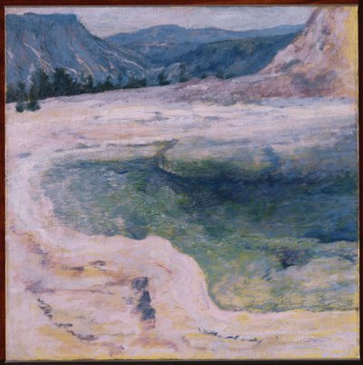 La piscina di smeraldo da John Henry Twachtman