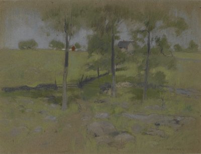 Tre alberi, c.1888-95 da John Henry Twachtman