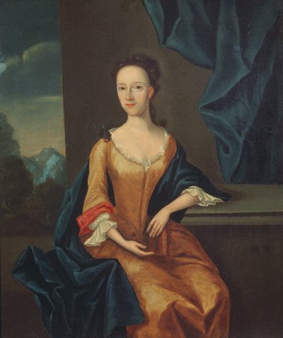 Mrs Thomas Freame (1704-c.1751) dopo un originale attribuito a Sir Godfrey Kneller, c.1742 da John Hesselius