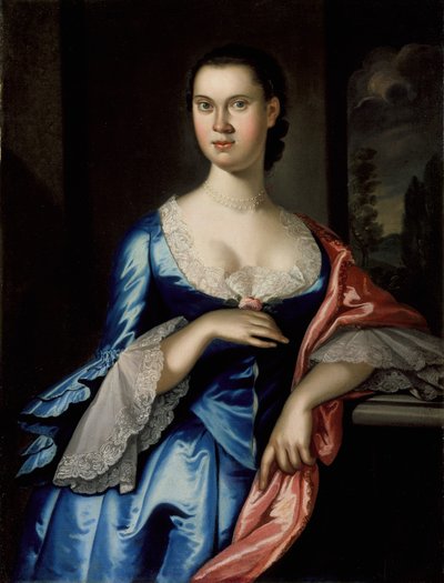 Ritratto di Elizabeth Chew Smith, 1762 da John Hesselius