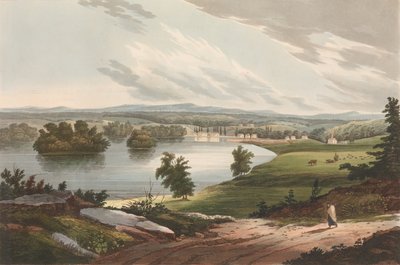Forte Edward No. 10 del Portfolio del Fiume Hudson da John Hill
