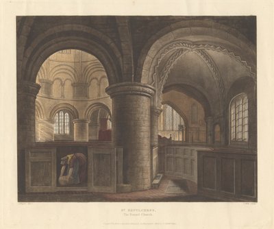 San Sepolcro, La Chiesa Rotonda da John Hill