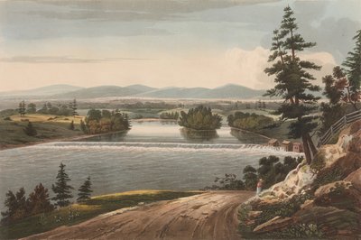 Veduta vicino a Sandy Hill n. 7 del Portfolio del fiume Hudson da John Hill