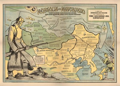 Mongolia e Manchukuo, 1936 da John Hix