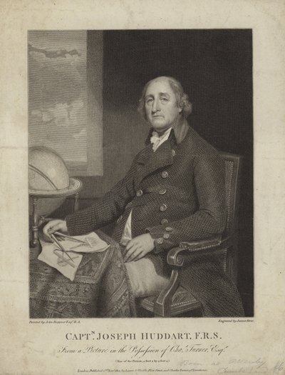 Capitano Joseph Huddart da John Hoppner