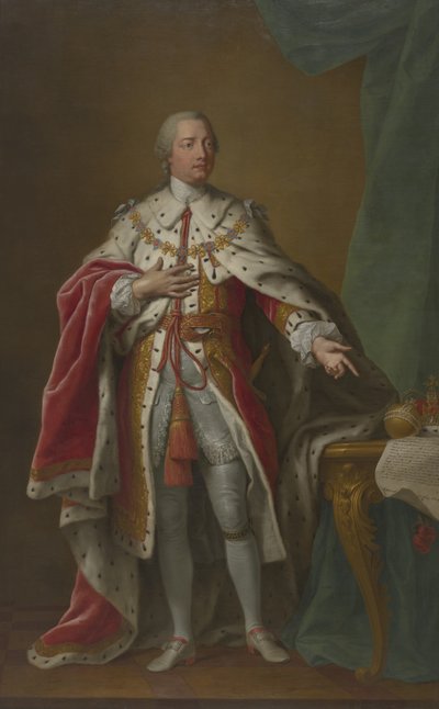 Giorgio III (1738-1820) da John Hoppner