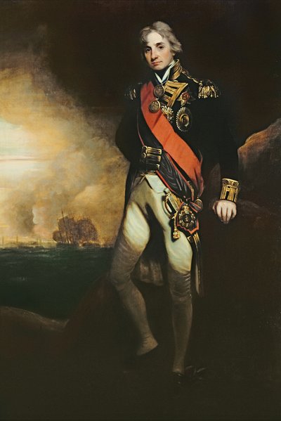 Horatio, Visconte Nelson da John Hoppner