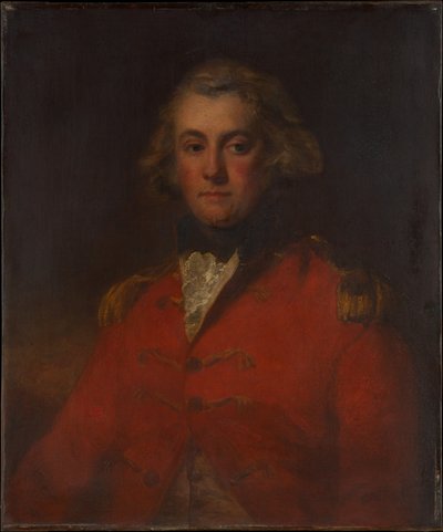 Maggiore Thomas Pechell (1753-1826) da John Hoppner