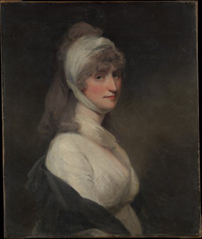 Signora Thomas Pechell (Charlotte Clavering, morta nel 1841) da John Hoppner