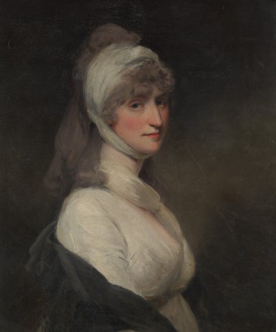 Mrs. Thomas Pechell Charlotte Clavering, morta nel 1841, 1799 da John Hoppner