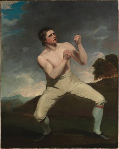 Richard Humphreys, il pugile da John Hoppner