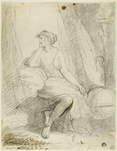 Donna seduta da John Hoppner