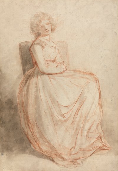 Studio di una donna seduta da John Hoppner