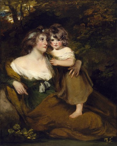 La contessa di Darnley e sua figlia, Lady Elizabeth Bligh da John Hoppner