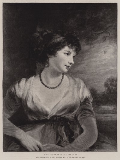 La Contessa di Oxford da John Hoppner