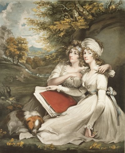 Le figlie di Sir Thomas Frankland, Bart. da John Hoppner