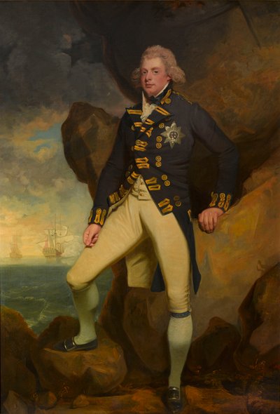 Il Duca di Clarence, poi Guglielmo IV da John Hoppner