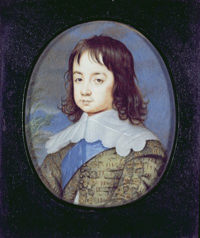 Carlo II (da bambino), c.1640 da John Hoskins