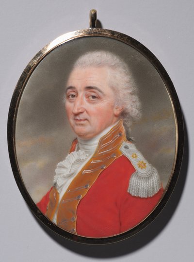 Ritratto del tenente generale Daniel Burr, 1799 da John I. smart