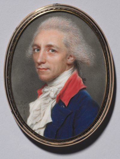 Ritratto di un uomo, 1786 da John I. smart
