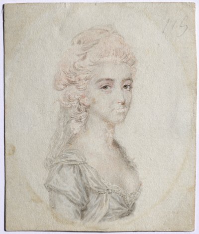 Ritratto di una donna, c. 1776 da John I. smart
