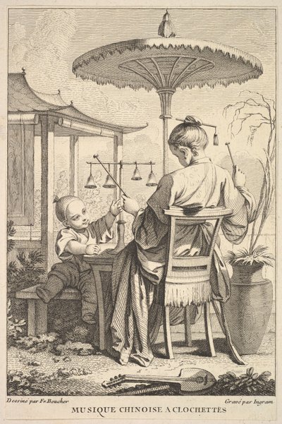 Musica di campane cinesi, 1741-63 da John Ingram