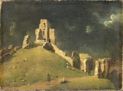 Castello di Corfe, Dorset da John Inigo Richards