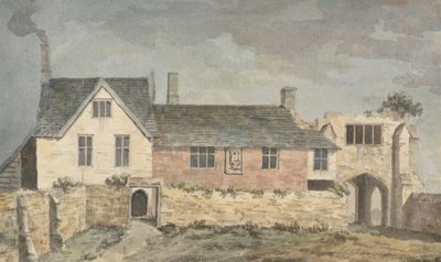 Interno della porta del castello, Taunton, Somerset da John Inigo Richards