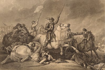 Cromwell alla Battaglia di Marston Moor da John J Crew