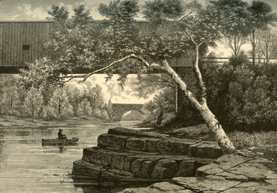 Il Passaic, sotto Little Falls, 1874 da John J. Harley
