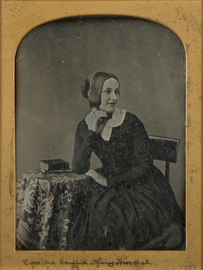 Ritratto di Caroline Emilia Mary Herschel da John Jabez Edwin Mayall