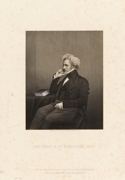 Sir John Frederick William Herschel (1792-1871), c.1860 da John Jabez Edwin Paisley (after) Mayall