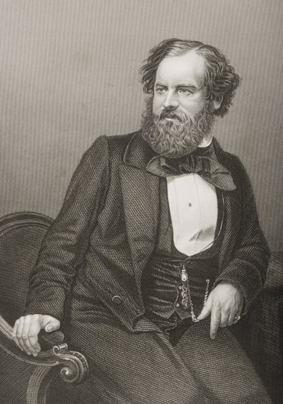 Albert Smith (1816-60) inciso da D.J. Pound da una fotografia, da 