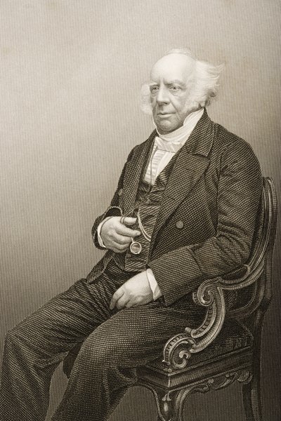 Andrew Reed (1788-1862) inciso da D.J. Pound da una fotografia, da 