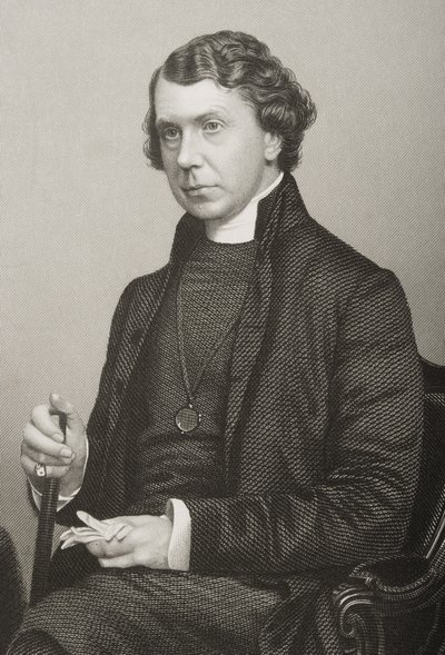 Archibald Campbell Tait (1811-82) inciso da D.J. Pound da una fotografia, da 
