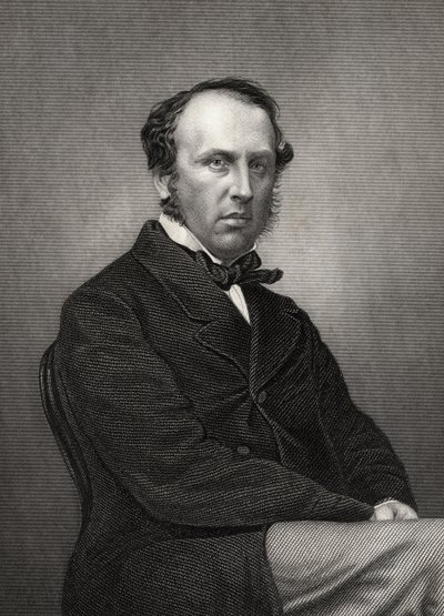 Charles John Canning, 1° Conte Canning, inciso da D.J. Pound da una fotografia, da 