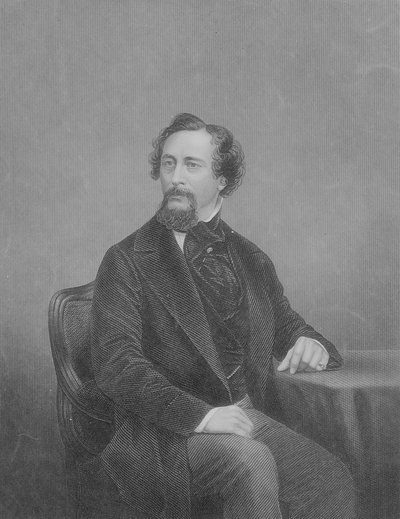 Charles John Huffam Dickens (1812-70) da John Jabez Edwin Paisley Mayall