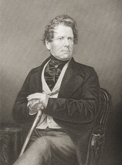 Fox Maule Ramsay, inciso da D.J. Pound da una fotografia, da The Drawing-Room of Eminent Personages, Volume 2, pubblicato a Londra, 1860 da John Jabez Edwin Paisley Mayall