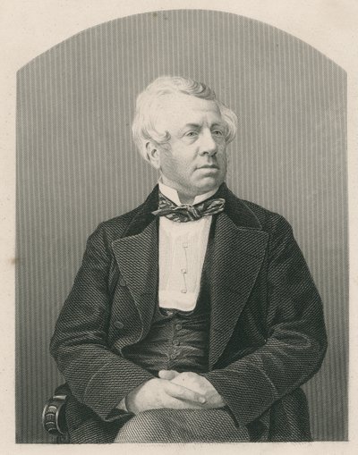 George William Frederick Howard, inciso da D.J. Pound da una fotografia, da 