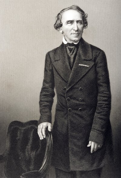 Giacomo Meyerbeer (1791-1864) inciso da D.J. Pound da una fotografia, da 