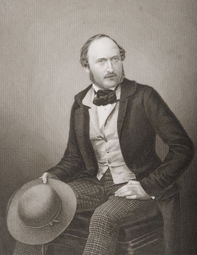 S.A.R. il Principe Alberto (1819-61) Principe Consorte di Gran Bretagna e Irlanda, inciso da D.J. Pound da una fotografia, da 