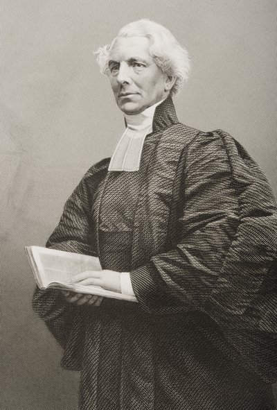 Hugh McNeile (1795-1879) inciso da D.J. Pound da una fotografia, da 