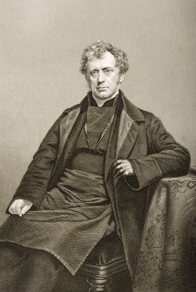 James Prince Lee (1804-69) inciso da D.J. Pound da una fotografia, da 