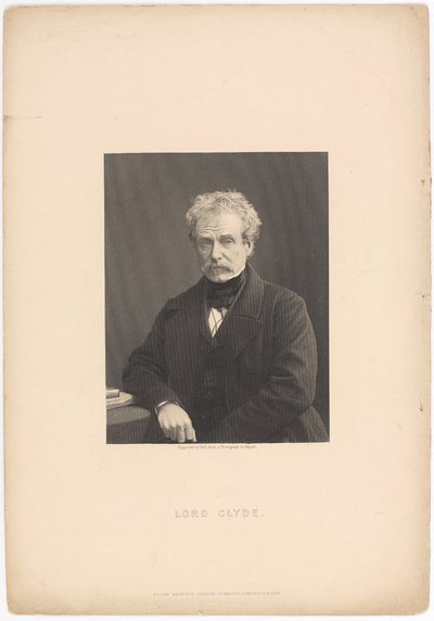 Lord Clyde, circa 1856 da John Jabez Edwin Paisley Mayall